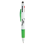 Tri-Colour Stylus Pen-Logo