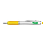 Silver Grenada Stylus Pen-Logo