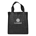 Shopping Tote Bag with Gusset-Logo