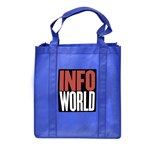 Shopping Tote Bag with Gusset-Logo