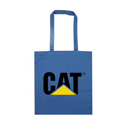 Colourful Calico Tote Bag-Logo