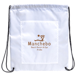 Drawstring Cooler Bag-Logo