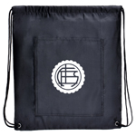 Drawstring Cooler Bag-Logo