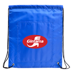 Drawstring Cooler Bag-Logo