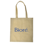 Shopping Tote Bag with V Gusset-Logo