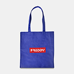 Shopping Tote Bag with V Gusset-Logo