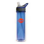 Lakeland 600ml Tritan Insulated Water Bottle-Logo