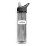 Lakeland 600ml Tritan Insulated Water Bottle-Logo