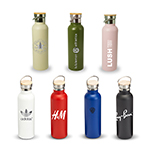 Shadow 750ml Water Bottle-Logo