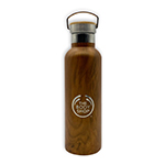 Ecograin Mirror Finish Shadow Bottle-Logo