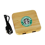 Trafalgar Bamboo charging dock-Logo