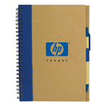 Recycled Paper Notebook-Logo