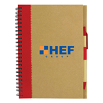 Recycled Paper Notebook-Logo