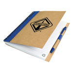 Recycled Paper Notebook-Logo