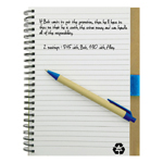 Recycled Paper Notebook-Logo