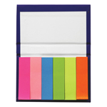 Adhesive Note Marker Strip Book-Logo