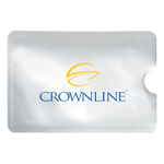 RFID Credit Card Protector Sleeve-Logo