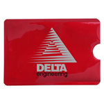 RFID Credit Card Protector Sleeve-Logo