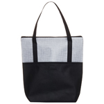 Crosshatch Tote Bag-Logo