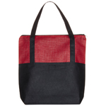 Crosshatch Tote Bag-Logo