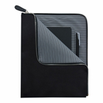 Temple A5 Soft zippered folder-Logo