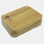 Bamboo Cutting Board (Large)-Logo