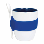 Geko Coffee Mug with Spoon-Logo