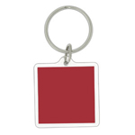 Square Acrylic Keychain-Logo