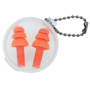 Silicone Earplug Keychain-Logo