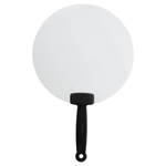 Plastic Hand Fan-Logo