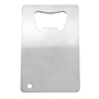 Stainless Credit Card Bottle Opener-Logo