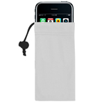 Microfibre Camera/Mobile Phone Pouch-Logo