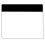 Flip-Top Mouse Mat (230mm x 190mm x 1mm Natural Rubber)-Logo