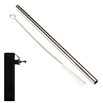 Reusable Stainless Steel Straw-Logo