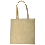 Shopping Tote Bag with V Gusset-Logo