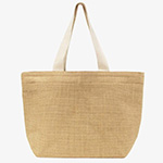 Laminated Jute Shopping Bag-Logo