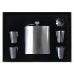 Craignure Flask Gift Set-Logo