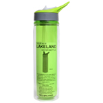 Lakeland 600ml Tritan Insulated Water Bottle-Logo