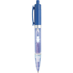 Plastic light Pen (Blue)-Logo