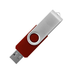 Durban 2 GB Flash Flip USB Drive-Logo